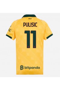 AC Milan Christian Pulisic #11 Fotballdrakt Tredje Klær Dame 2025-26 Korte ermer